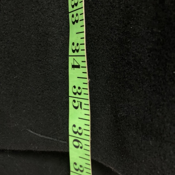 Men’s Wool Cashmere Blend Overcoat Black, Fully Lined 42 Reg - Picture 8 of 15